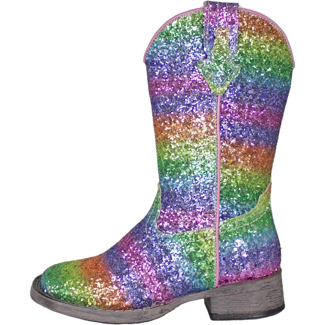 Roper Girls' Glitter Galore Cowgirl Boots