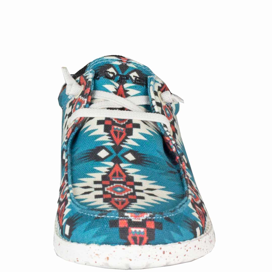 Roper Women's Aztec Canvas Slip-On Shoes