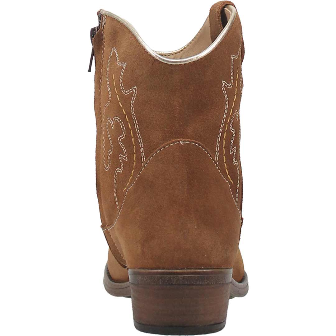 Dingo Women's Daisy Mae Leather Cowgirl Booties