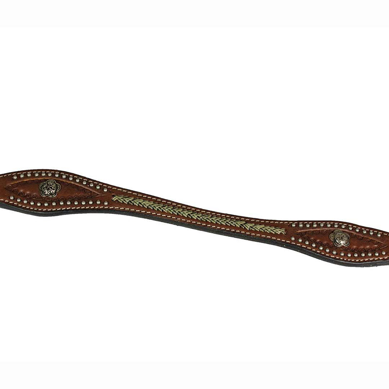 True North Trading Beveled Breast Collar with Conchos