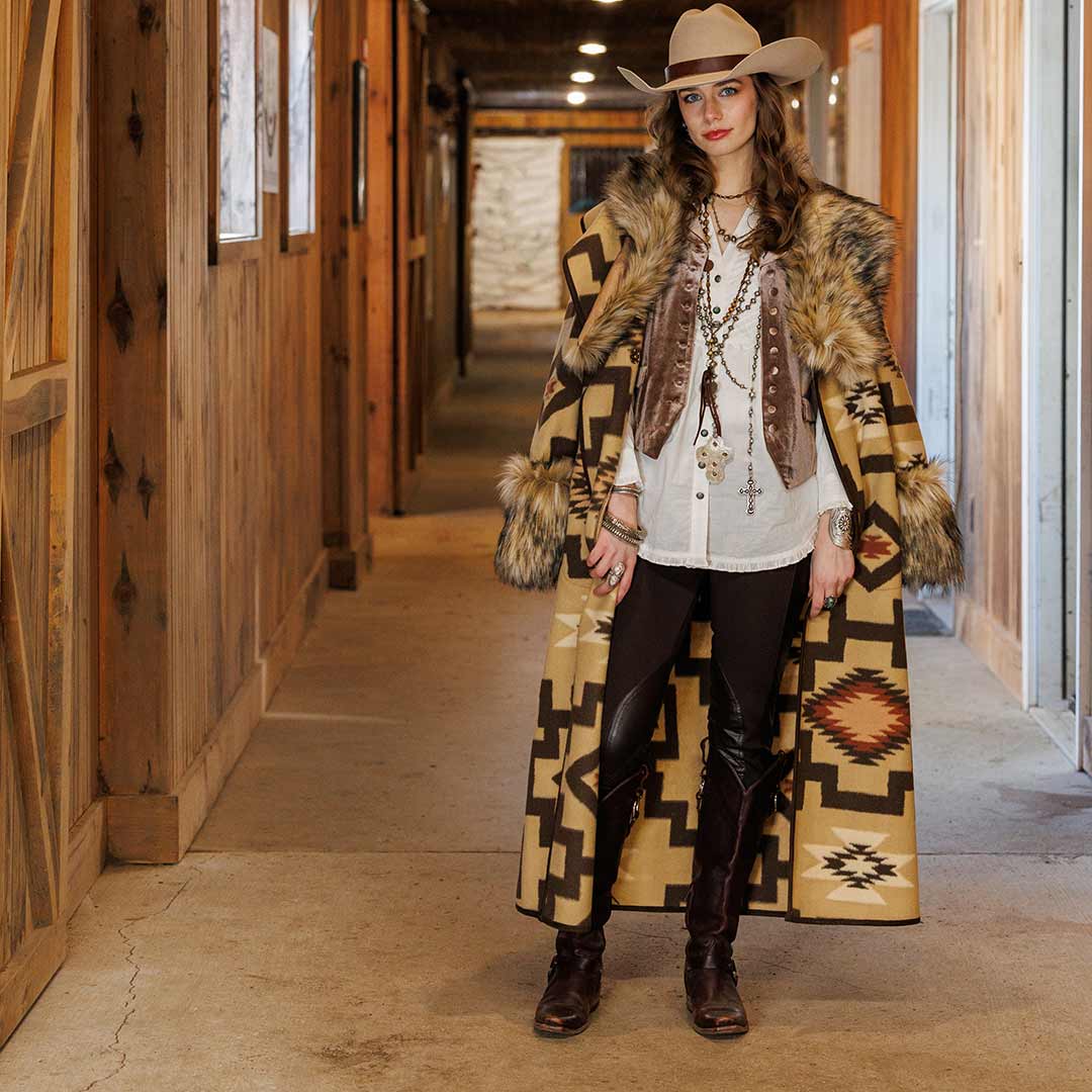 Tasha Polizzi Women's Sedona Blanket Coat