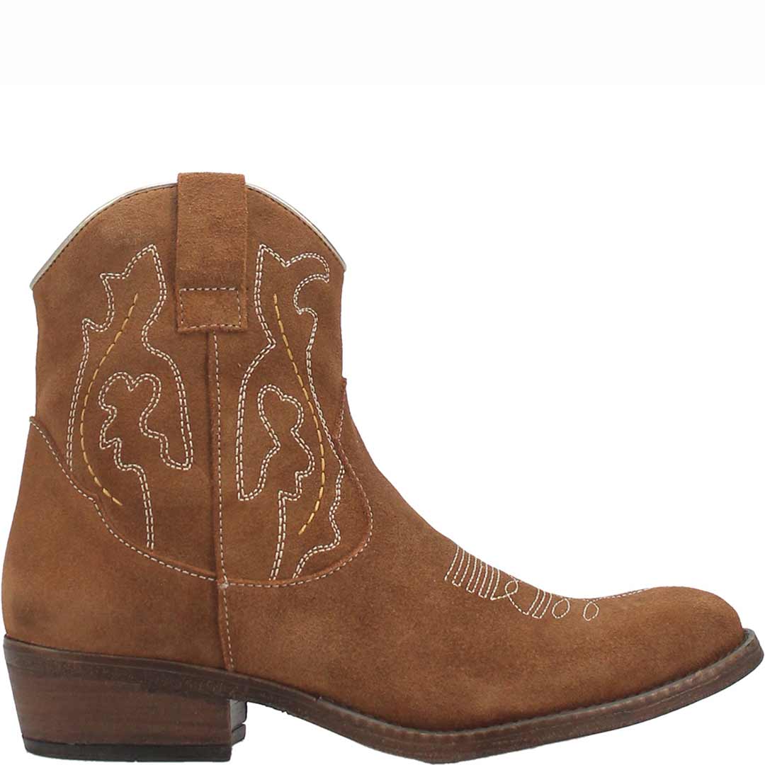 Dingo Women's Daisy Mae Leather Cowgirl Booties