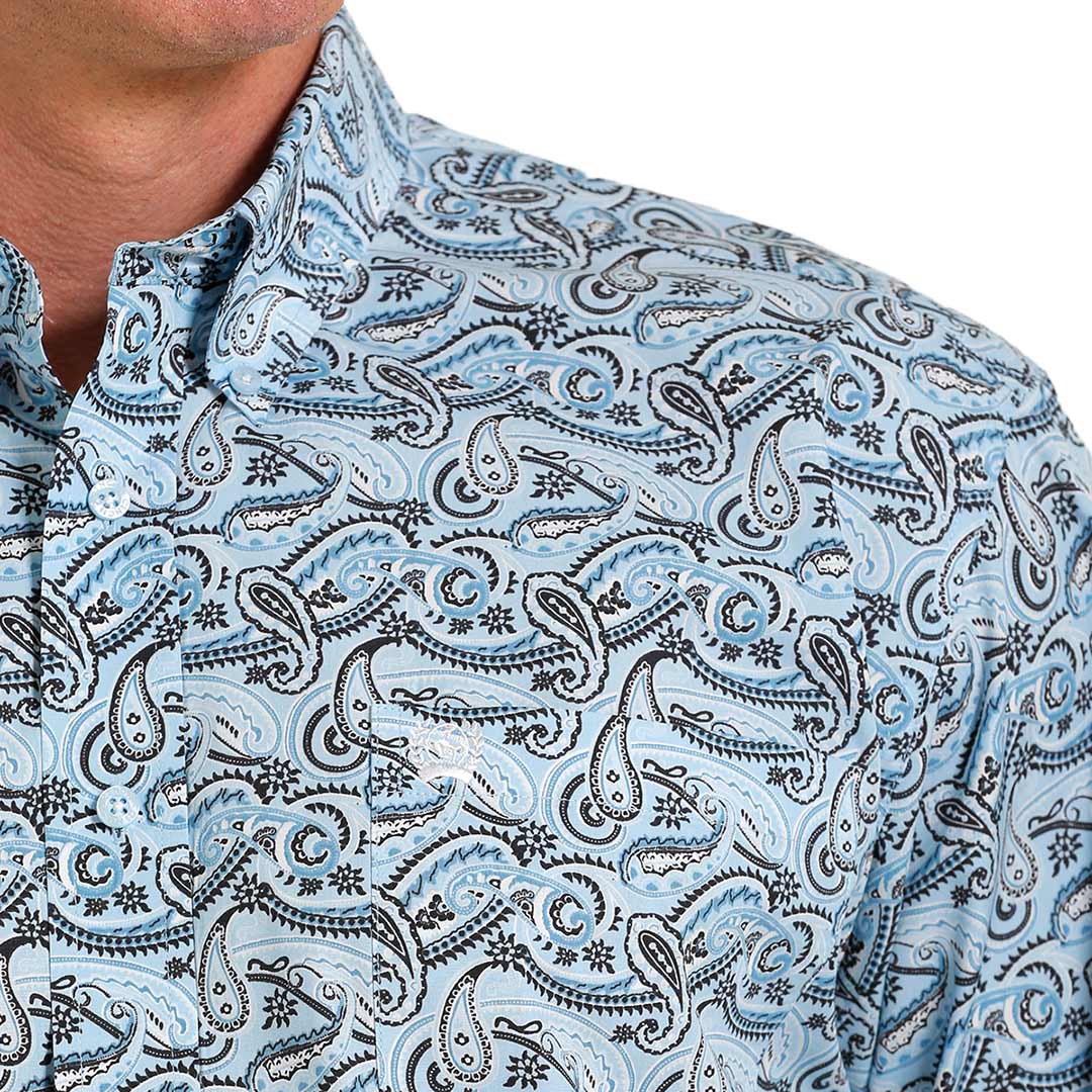 Cinch Men's Paisley ButtonDown Shirt Lammle's Lammle's Western Wear