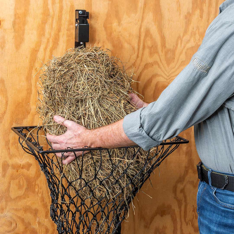 Tough 1 Hay Hoop with Hay Net