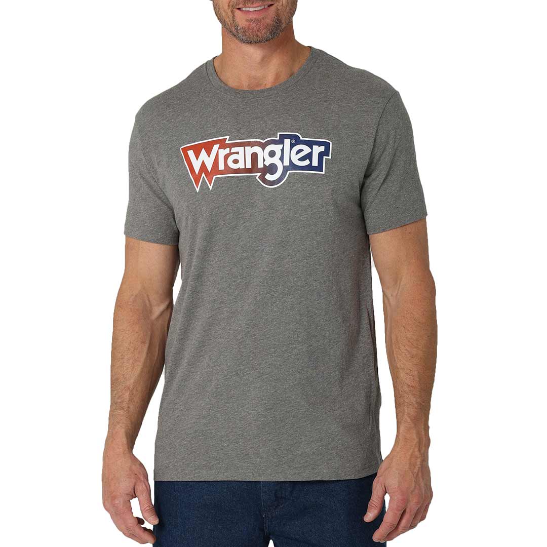 Wrangler Men's Ombre Logo Graphic T-shirt