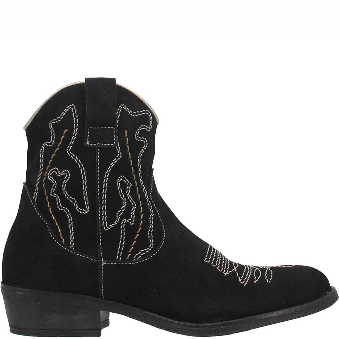 Dingo Women's Daisy Mae Leather Cowgirl Booties