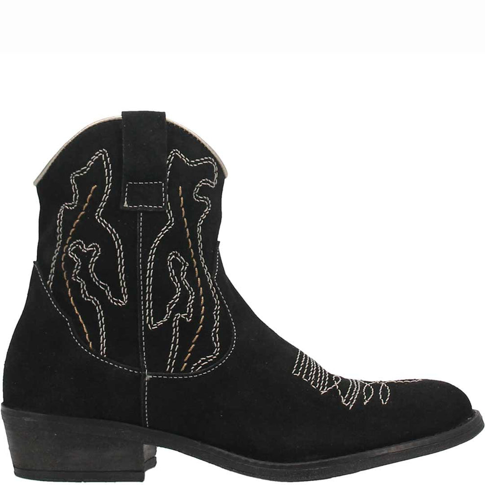 Dingo Women's Daisy Mae Leather Cowgirl Booties
