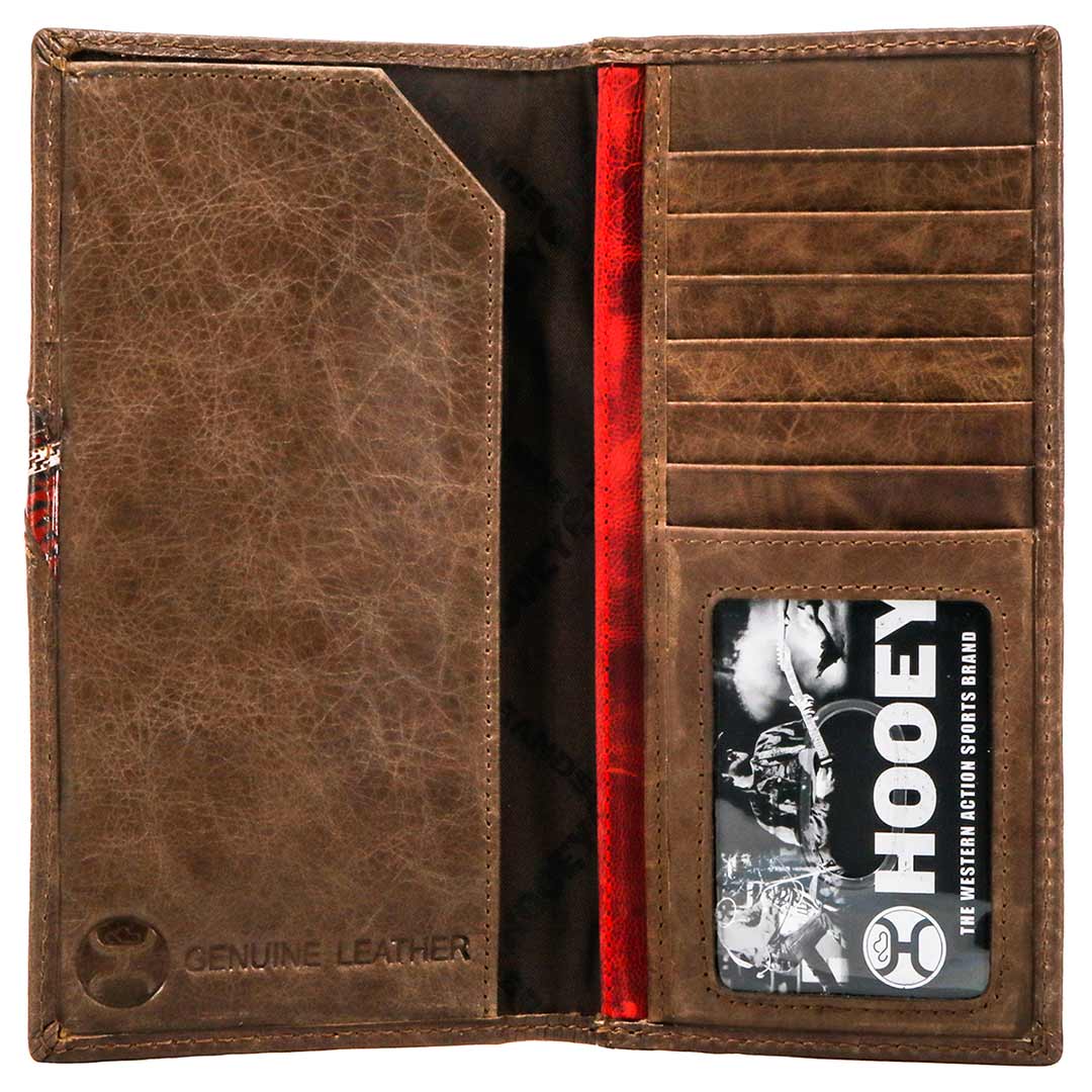 Hooey Men's Nomad Print Rodeo Leather Wallet