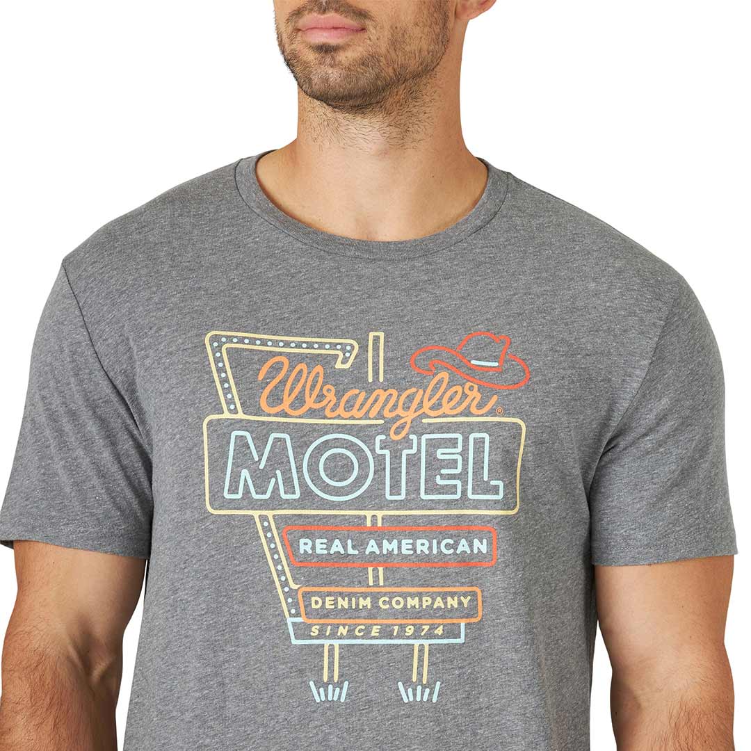 Wrangler Men's Motel Logo Graphic T-shirt