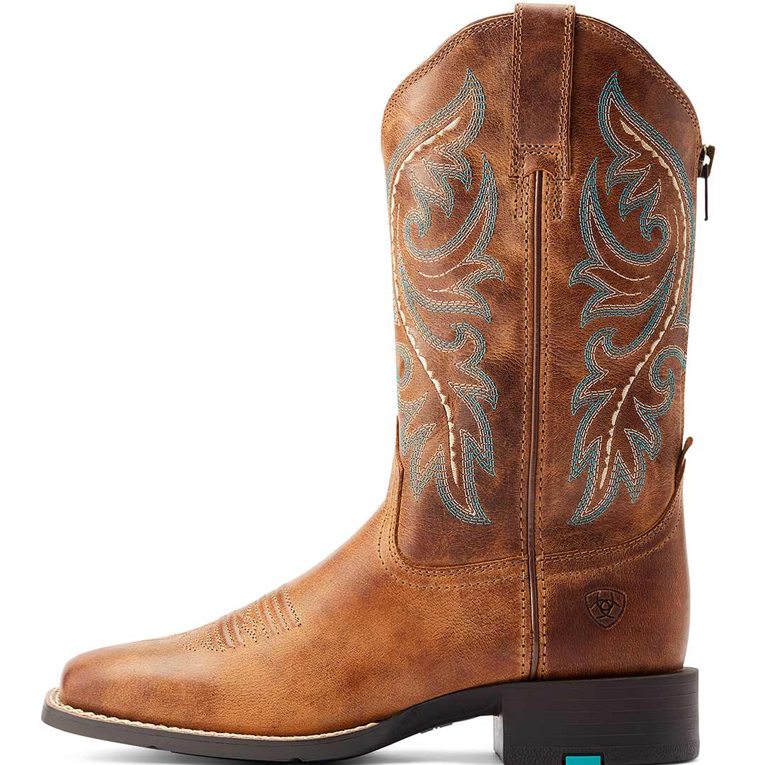 Ariat Women's Round Up Back Zip Cowgirl Boots