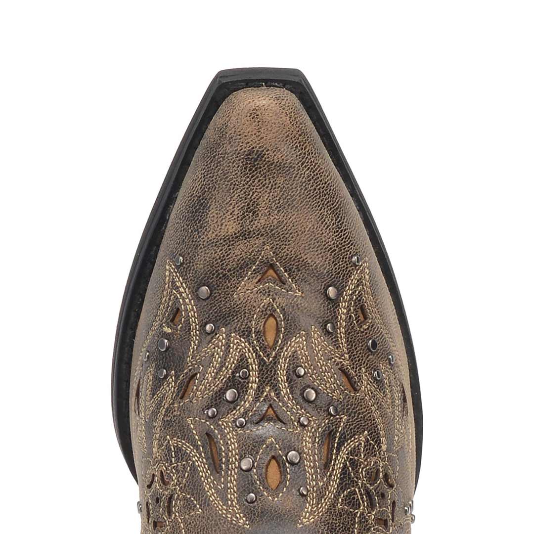 Laredo Women's Vanessa Wide Calf Leather Cowgirl Boots