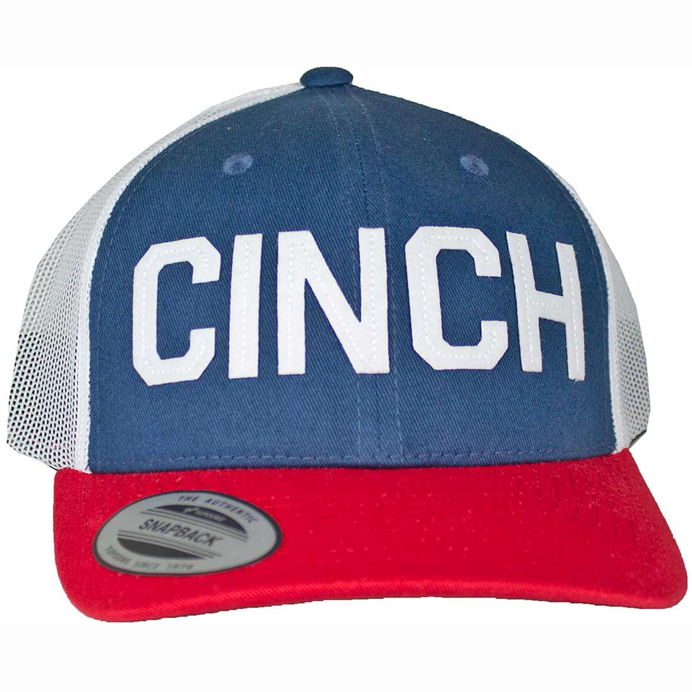 Cinch Boys' Logo Applique Snap Back Cap