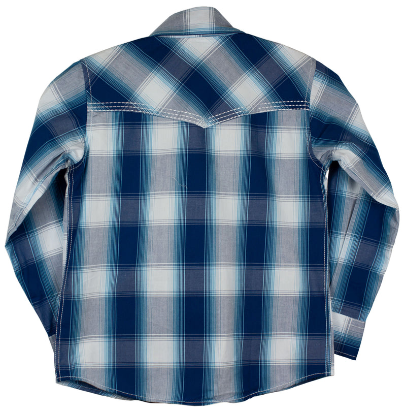 Cowboy Hardware Boys' Plaid Snap Shirt