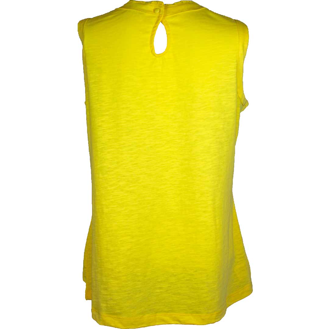 Cruel Denim Women's Lace Yoke Tank Top