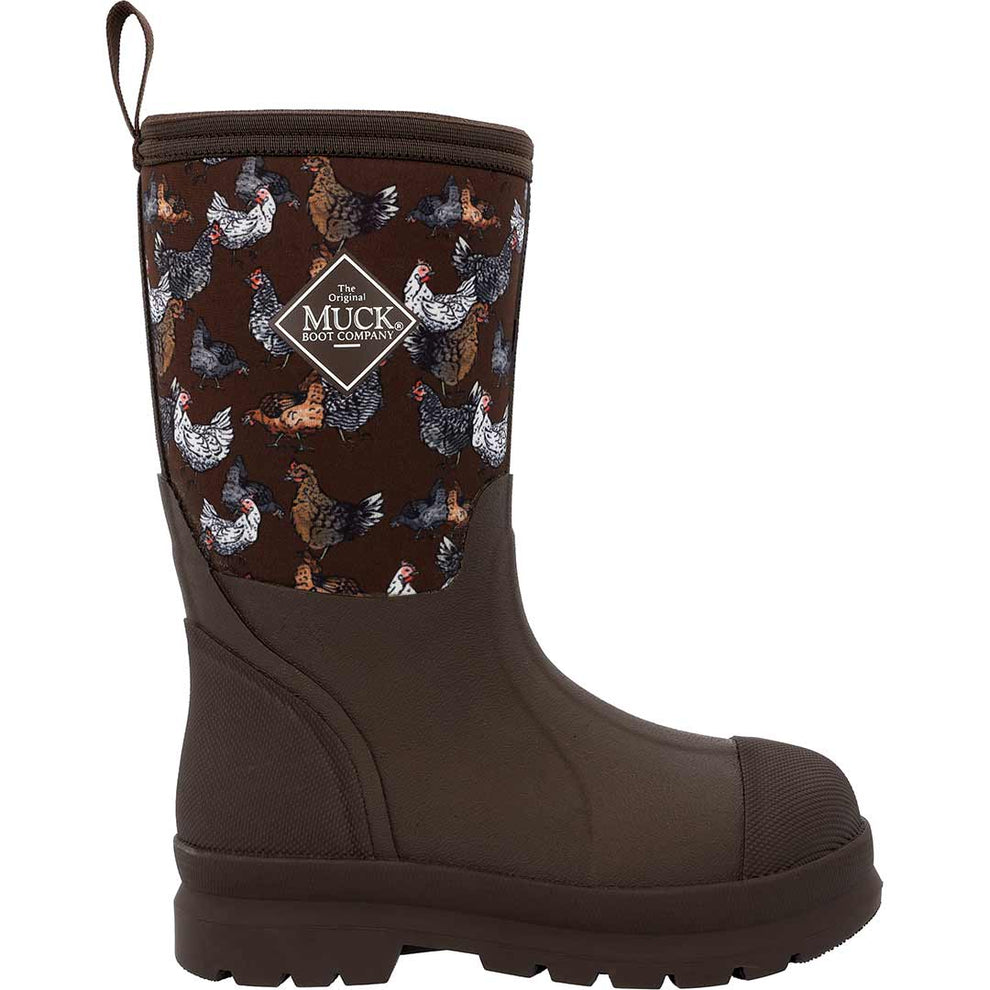 Muck Boot Co. Youth Chicken Print Chore Classic Boots