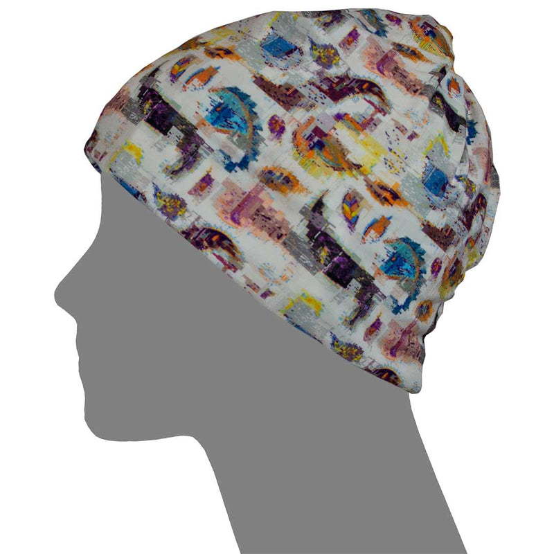 Watuko Headgear Pixel Print Bamboo Multifunction Tube