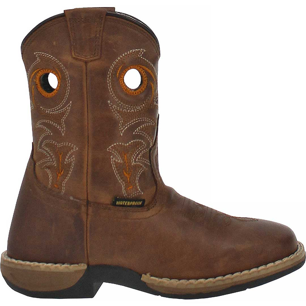 Dan Post Kids Storms Eye Jr Leather Cowboy Boots