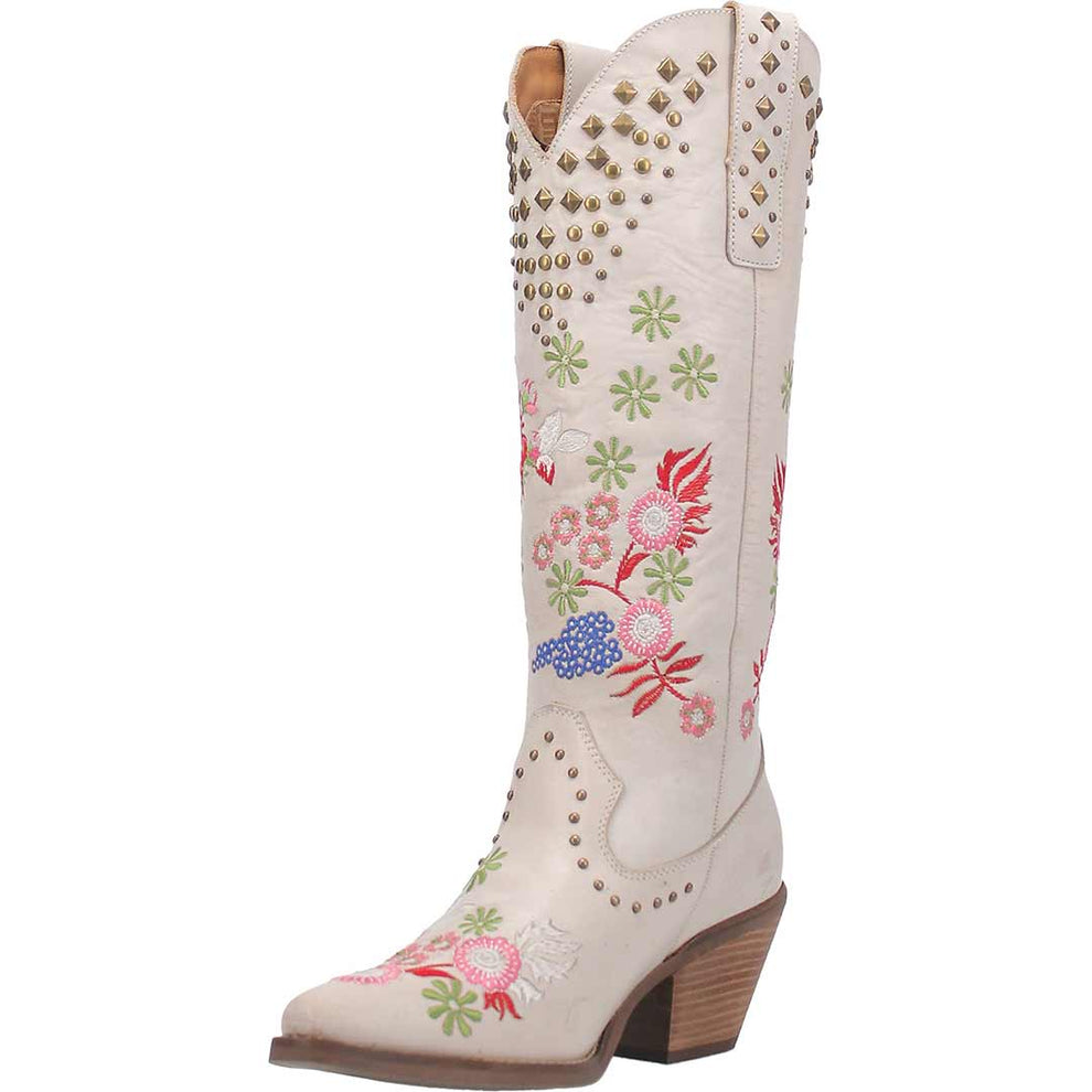 Dingo Women's Poppy Leather Cowgirl Boots
