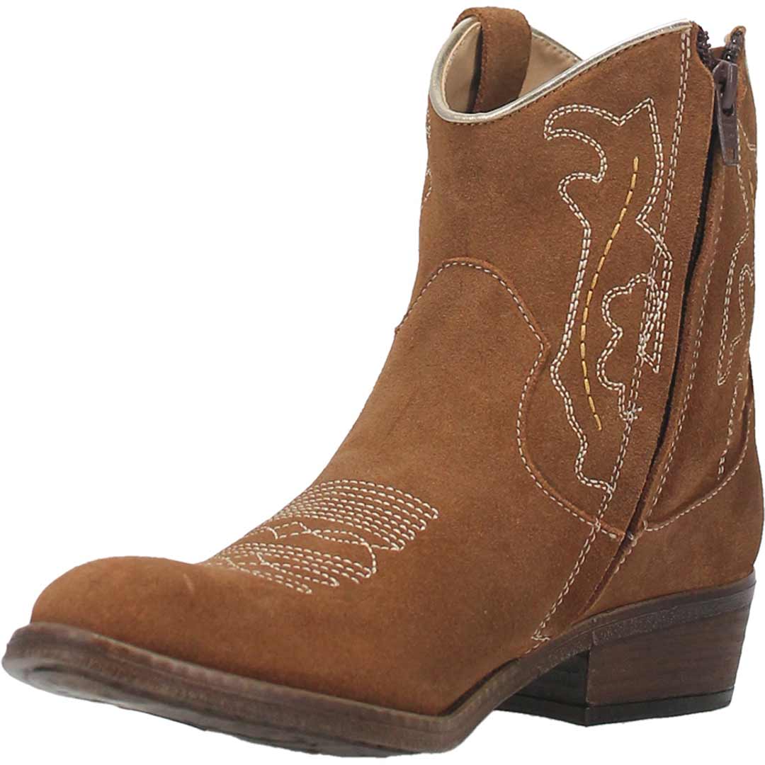 Dingo Women's Daisy Mae Leather Cowgirl Booties