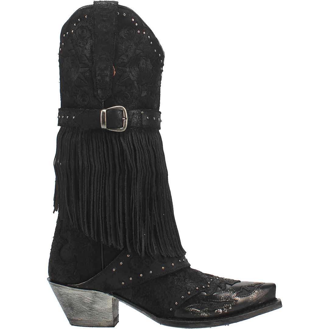 Dan Post Women's Bed of Roses Leather Cowgirl Boots