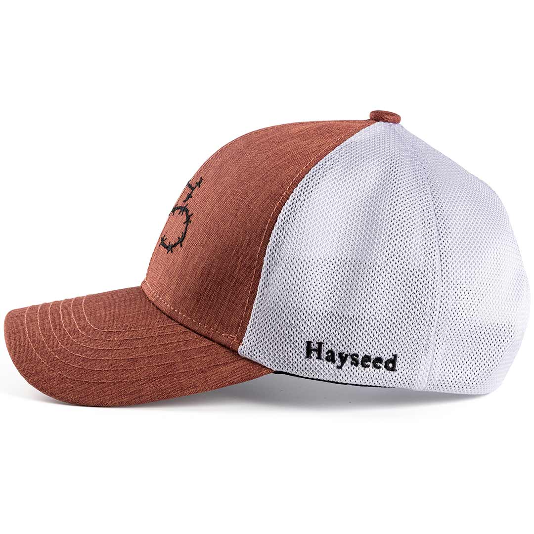 Hayseed Men's Barbed Wire Logo Snap Back Cap