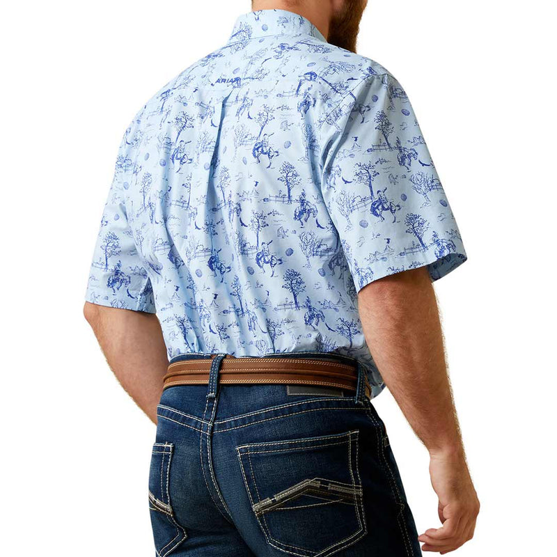 Ariat Men's Jonas Classic Fit Short Sleeve Button-Down Shirt