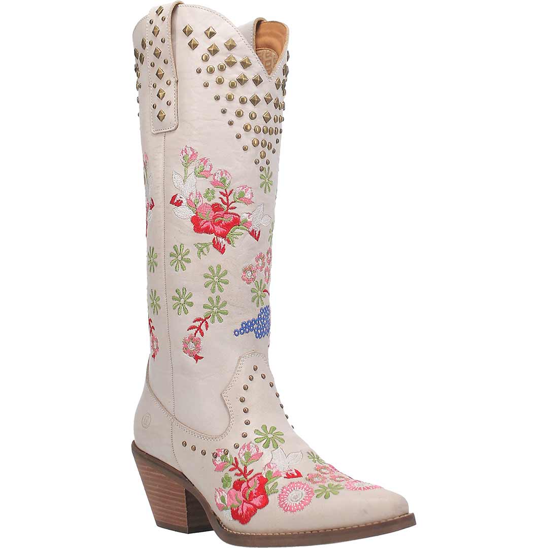 Dingo Women's Poppy Leather Cowgirl Boots