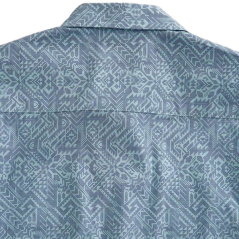 Tin Haul Men's Aztec Dot Print Snap Shirt