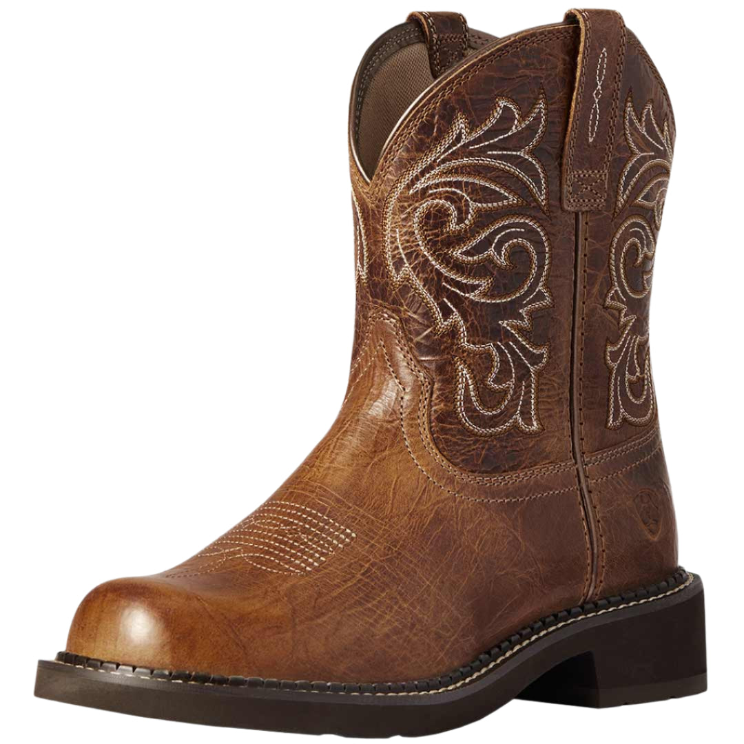 Ariat Women's Fatbaby Heritage Mazy Cowgirl Boot