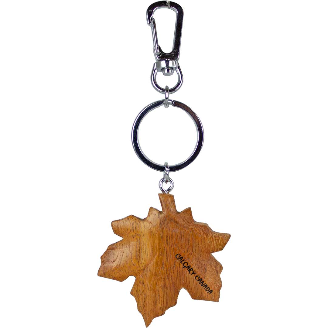 Eagle Ridge Trading Maple Leaf Keychain