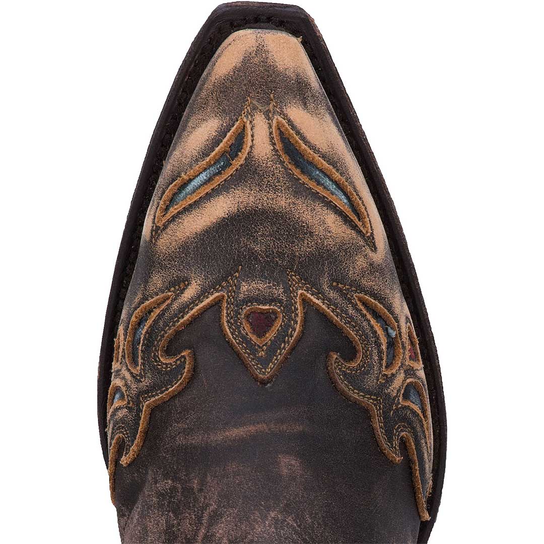 Dan Post Women's Vintage Bluebird Snip Toe Cowgirl Boots