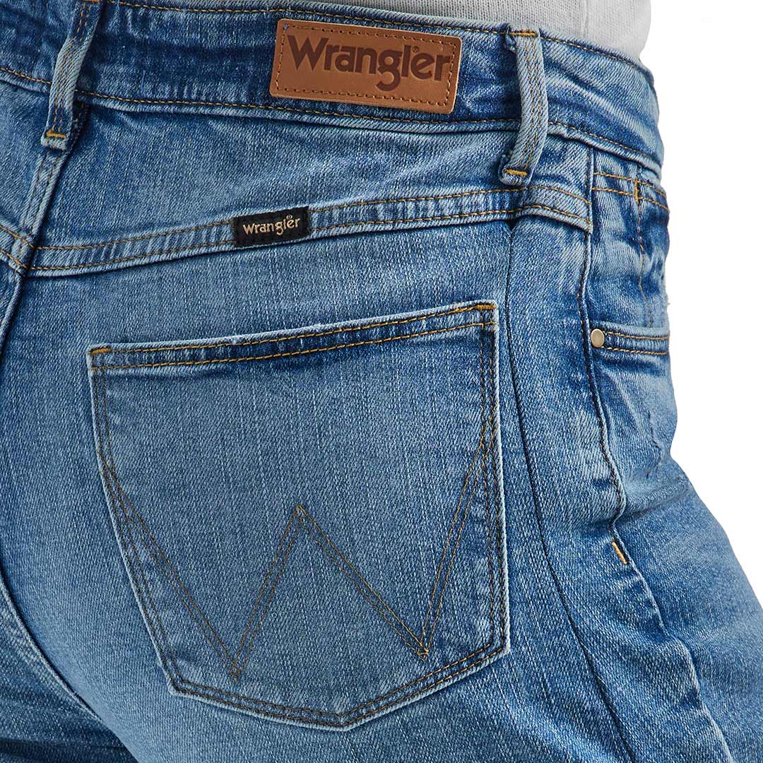 Wrangler Women's Rodeo Straight Leg Cropped Jeans