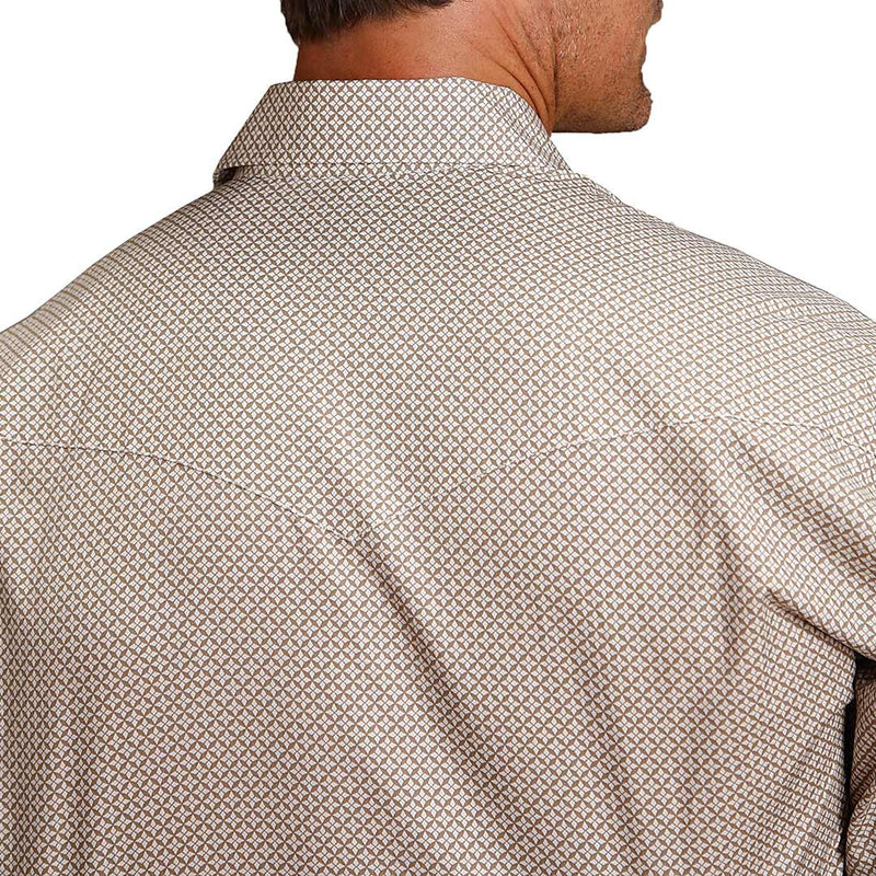 Stetson Men's Medallion Print Snap Shirt