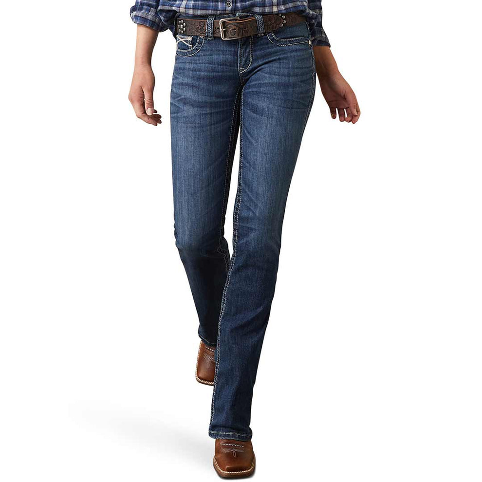 Ariat Women's R.E.A.L. Mid Rise Miriam Bootcut Jeans