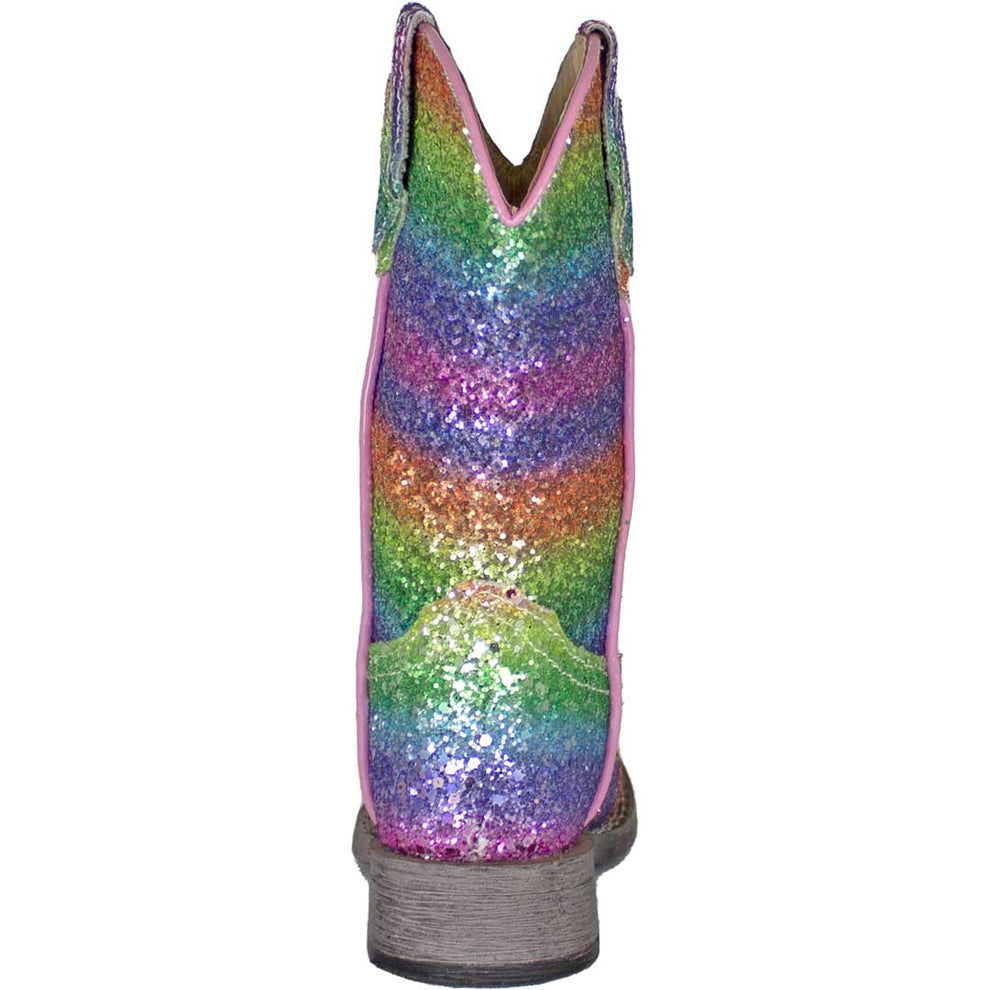 Roper Girls' Glitter Galore Cowgirl Boots