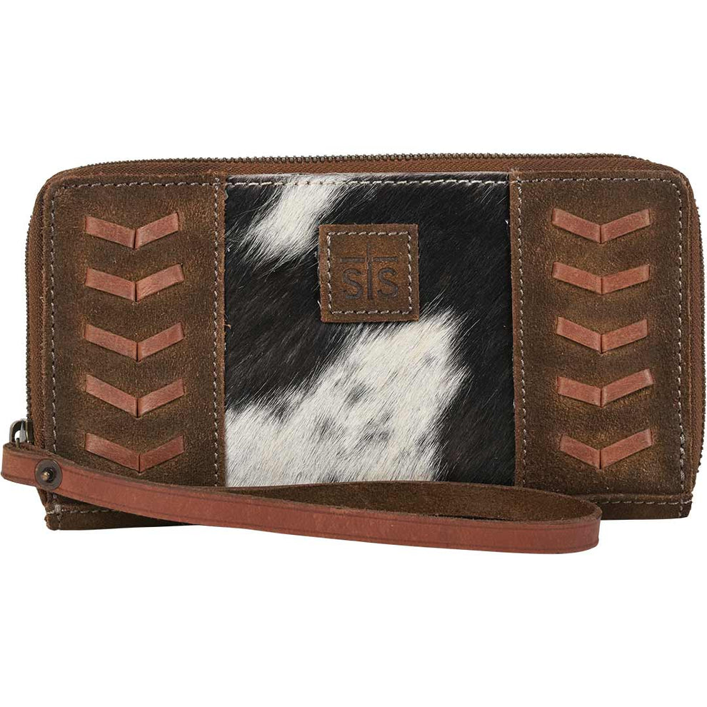 STS Ranchwear Cowhide Saddle Tramp Bentley Wallet