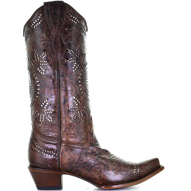 Circle G Women's Fango Cut-Out Cowgirl Boots