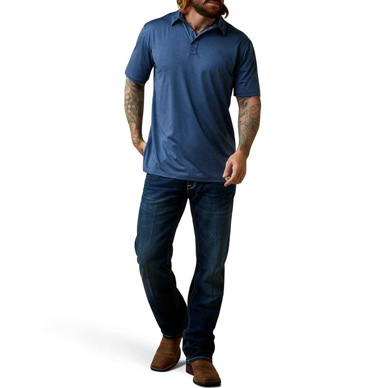 Ariat Men's Charger 2.0 Fitted Polo