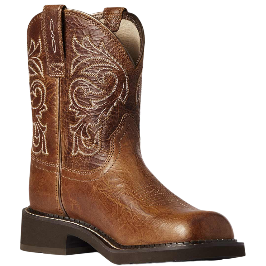 Ariat Women's Fatbaby Heritage Mazy Cowgirl Boot