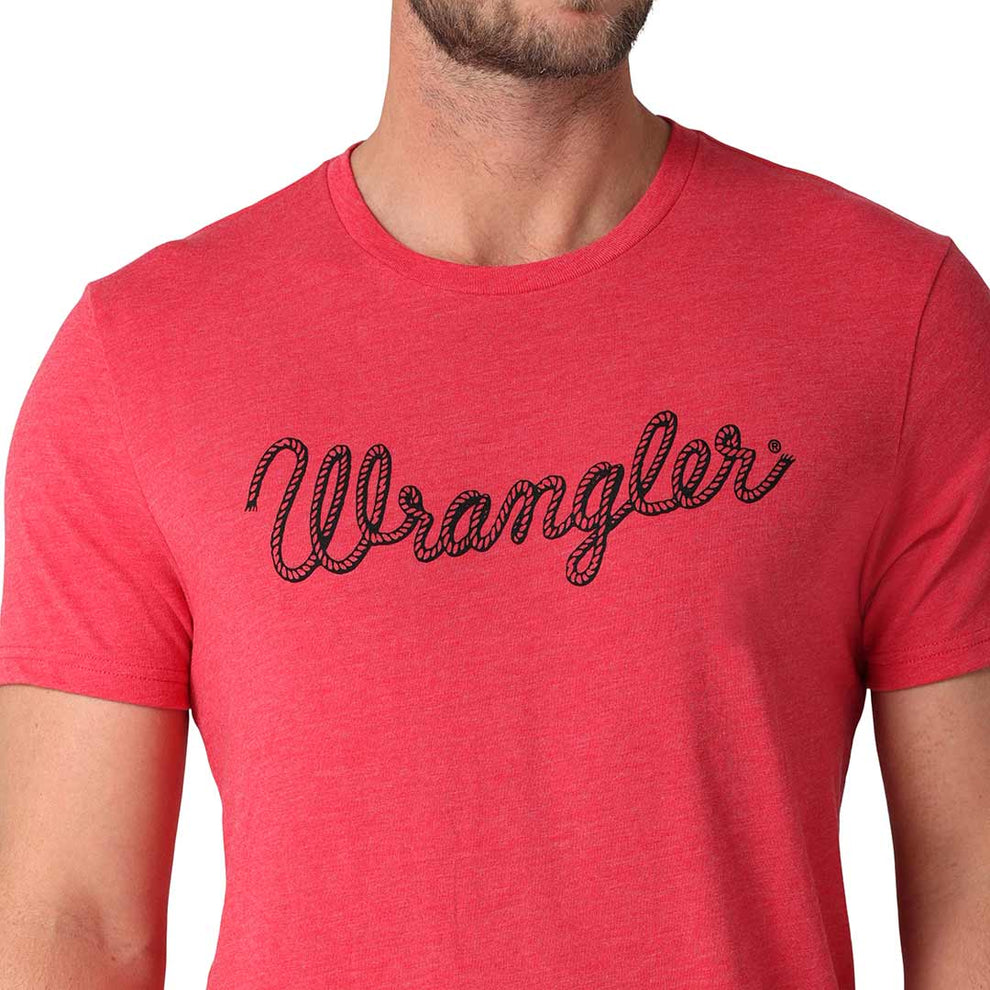 Wrangler Men's Rope Logo Graphic T-Shirt