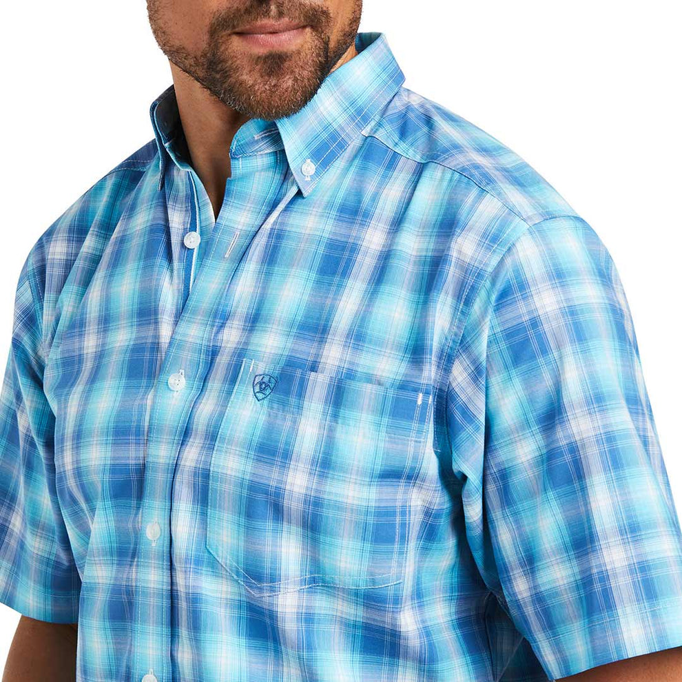 Ariat Men's Pro Series Ian Short Sleeve Button-Down Shirt