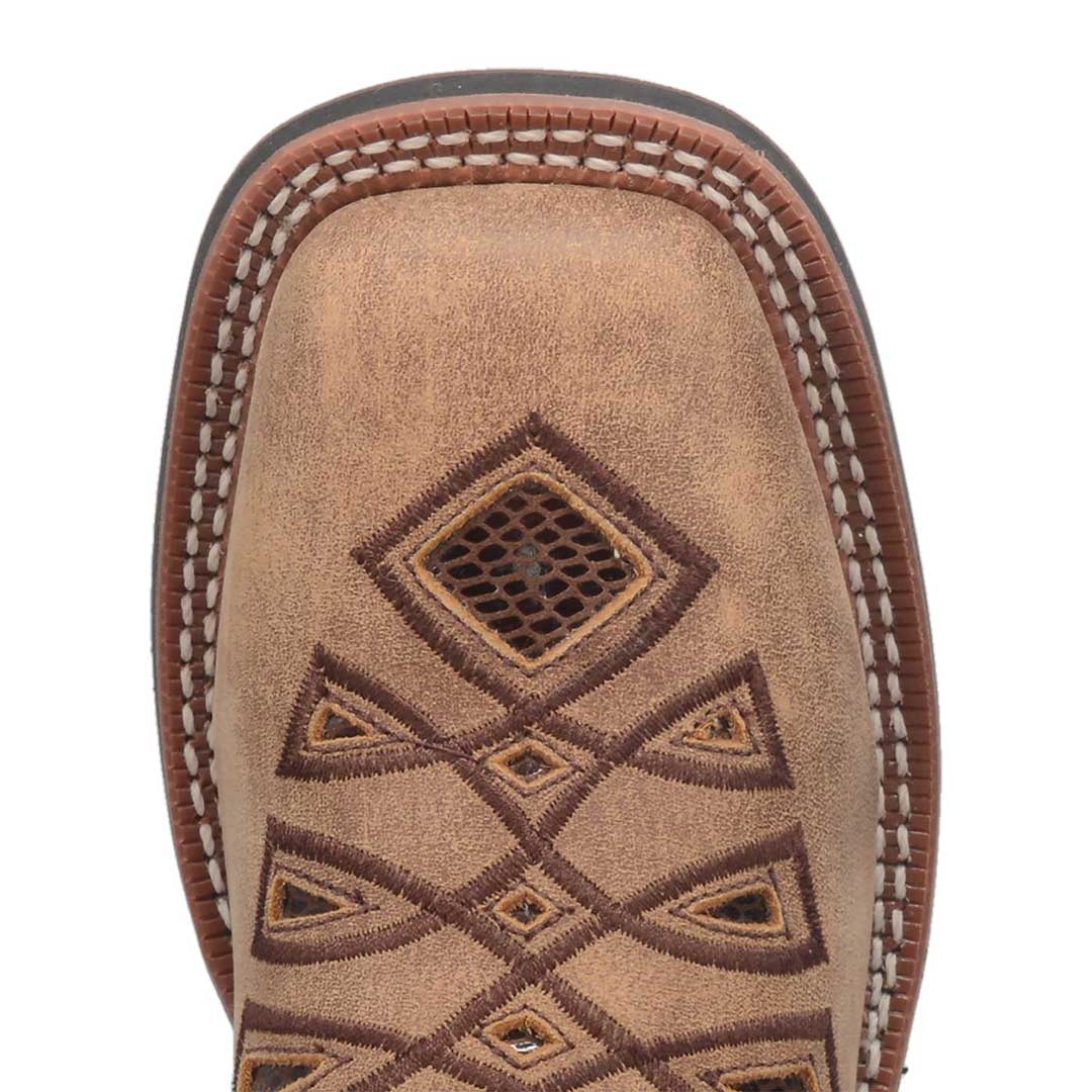 Laredo Women's Symmetrical Design Square Toe Cowgirl Boots