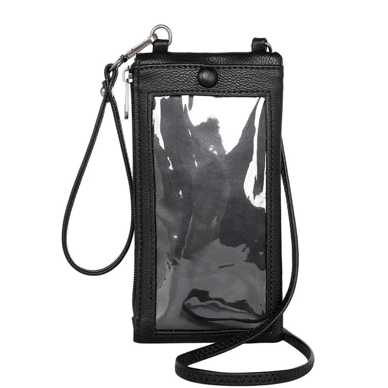 Montana West Hair-On-Hide Phone Crossbody