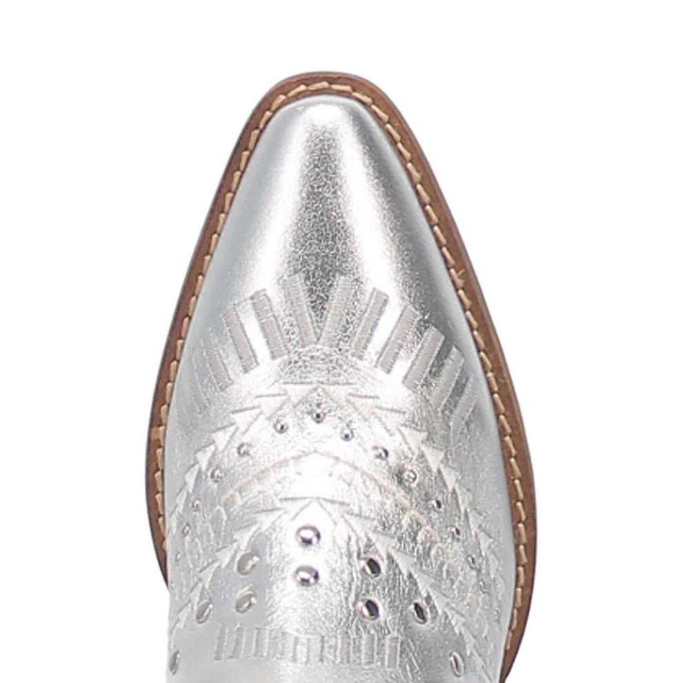 Dingo Women's Gypsy Metallic Leather Cowgirl Boots