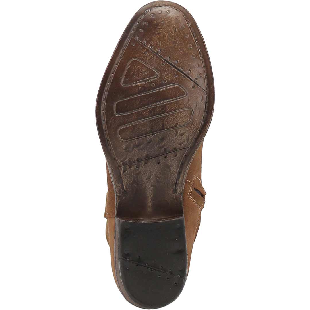 Dingo Women's Daisy Mae Leather Cowgirl Booties