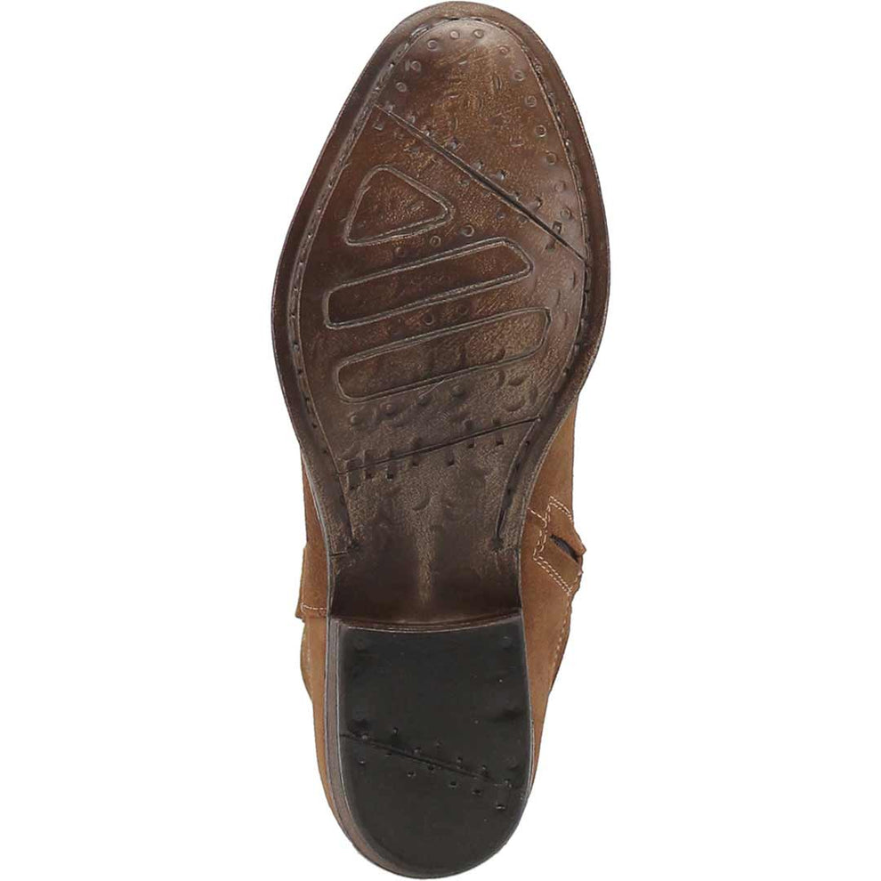 Dingo Women's Daisy Mae Leather Cowgirl Booties
