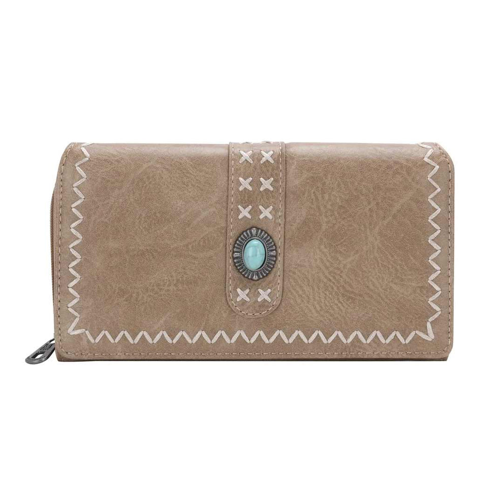 Montana West Concho Collection Cross Stitch Wallet