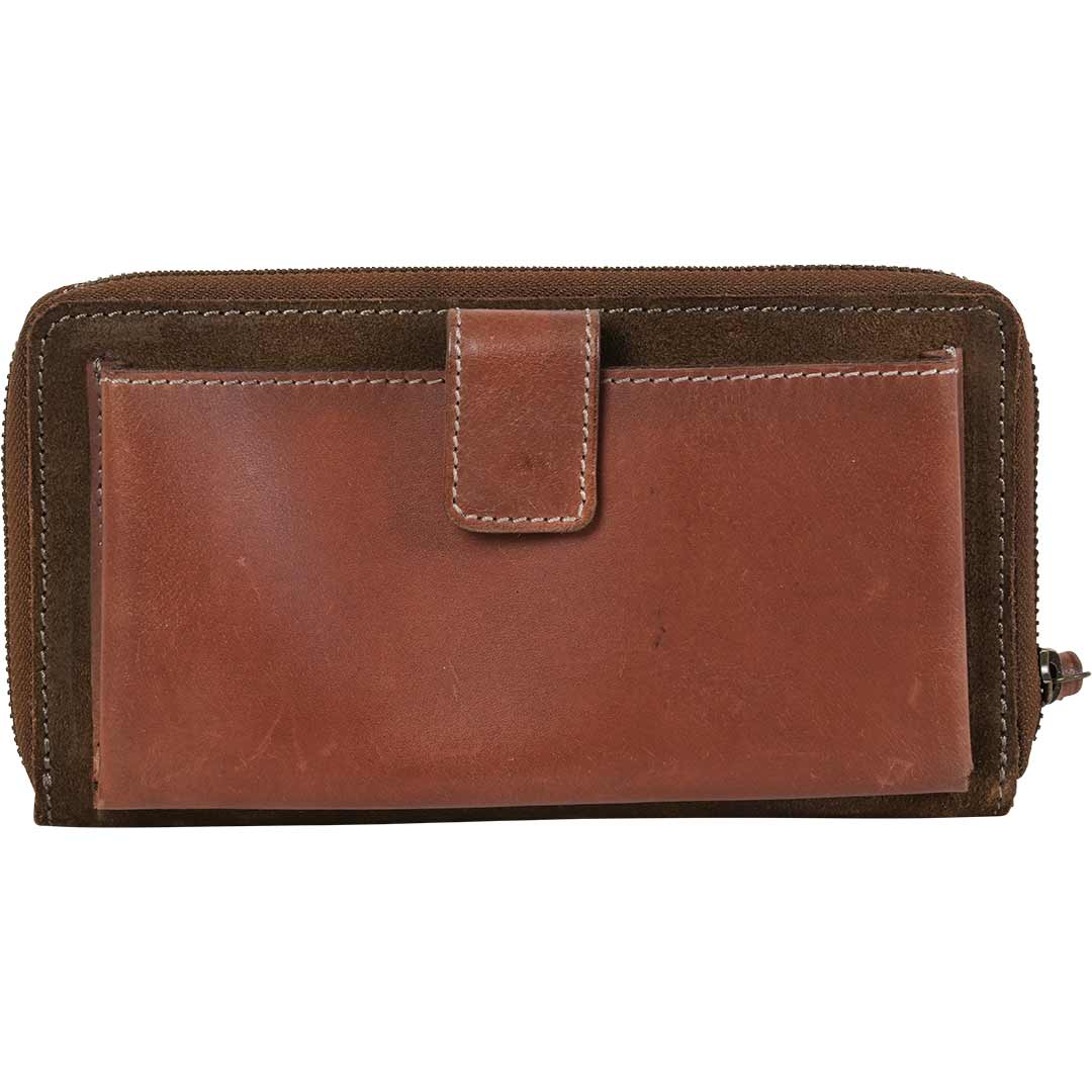 STS Ranchwear Cowhide Saddle Tramp Bentley Wallet
