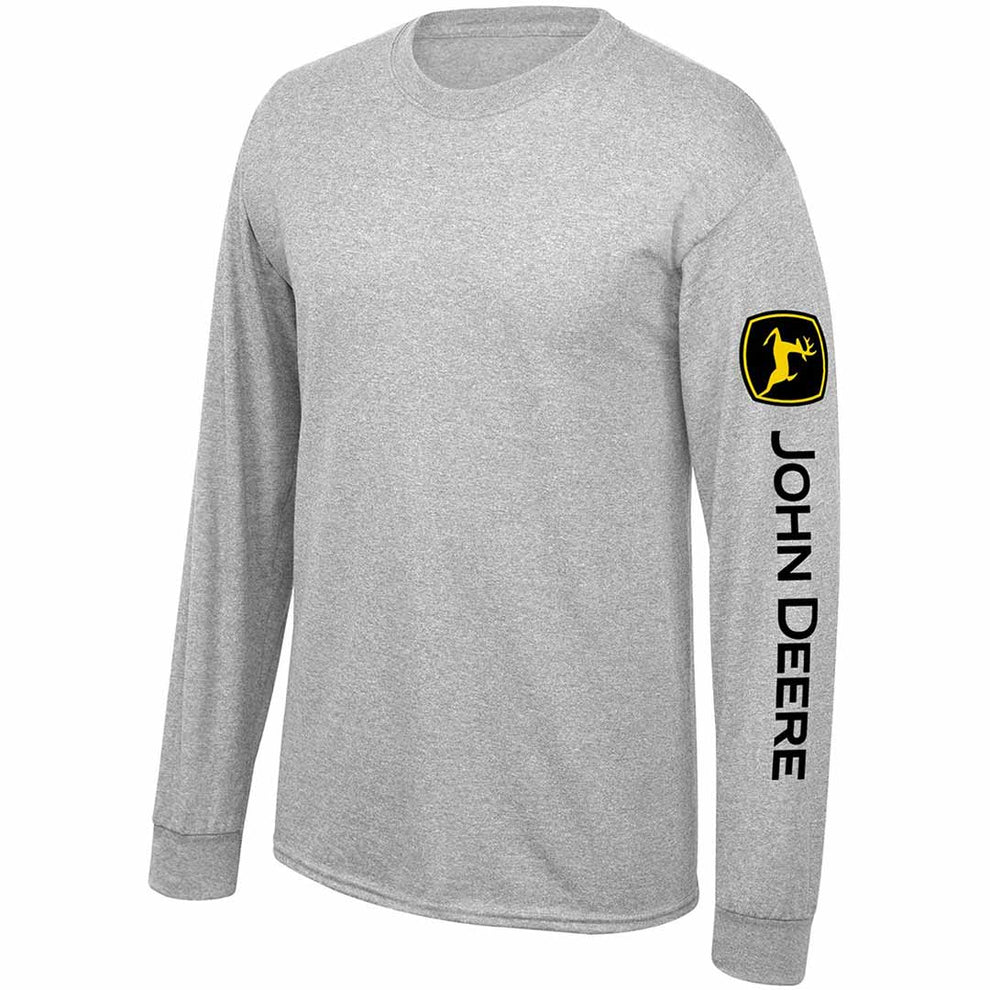 John Deere Men's Logo Long Sleeve T-Shirt