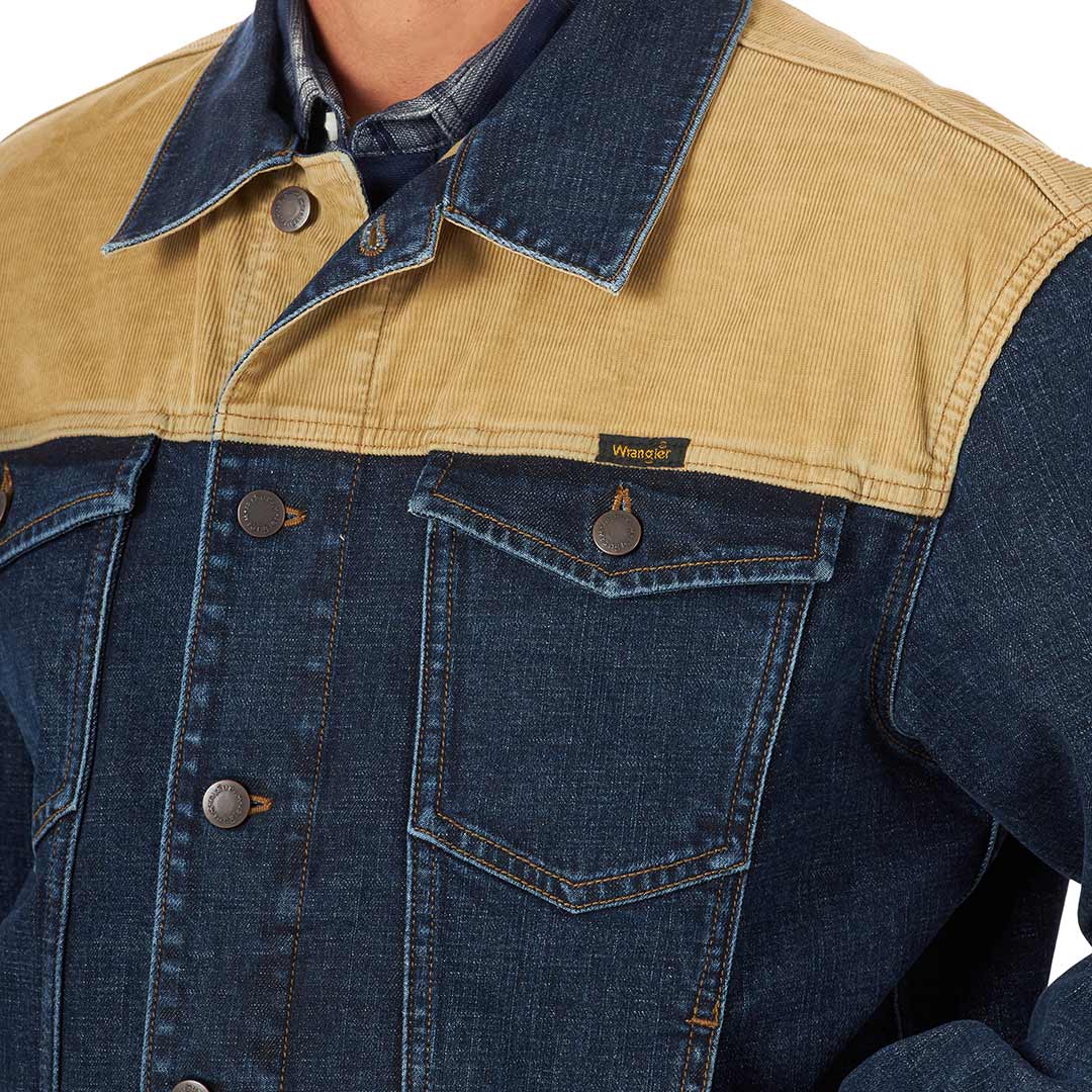 Wrangler Men's Corduroy Yoke Jean Jacket | Lammle's – Lammle's